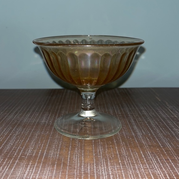Marigold Iridescent Sherbert Glasses - Picture 2 of 4